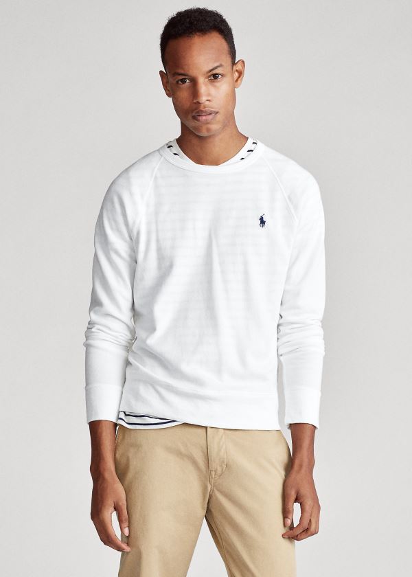 Men's Polo Ralph Lauren Cotton Spa Terry Sweatshirt | 807623ANT